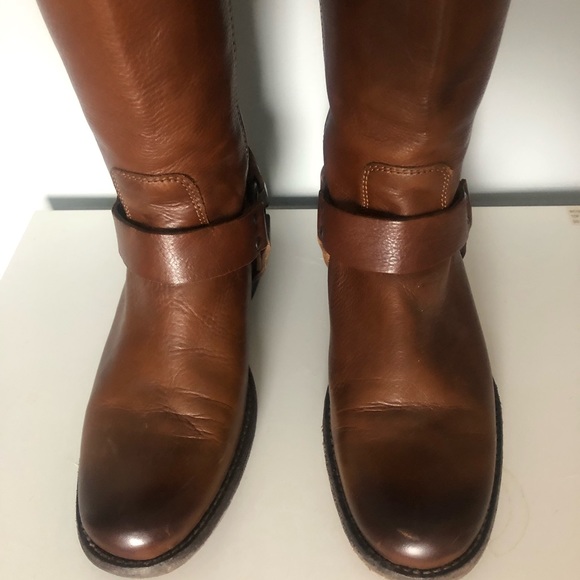 Frye Buckle Riding Boots - Picture 7 of 9